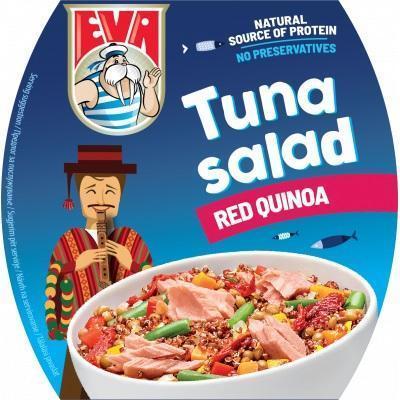 ŠALÁT TUNIAKOVÝ ČERVENÁ QUINOA 160g EVA