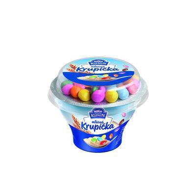 DEZERT KRUPIČKA MLIEČNA S ČOKOLÁDOVÝM DRAŽÉ 150g KUNÍN