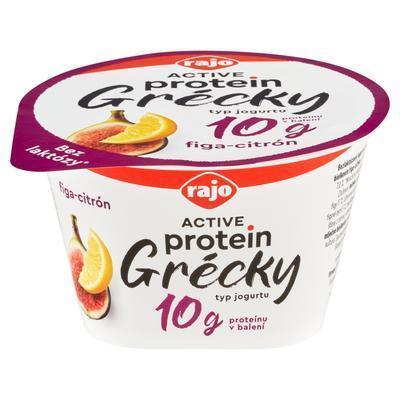 JOGURT PROTEIN GRÉCKY FIGA-CITRÓN 150g RAJO