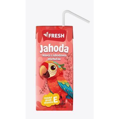 NÁPOJ JAHODA 0.2l FRESH