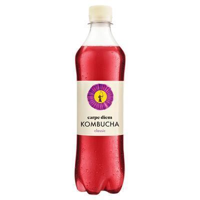 NÁPOJ KOMBUCHA CLASSIC 0.5l CARPE DIEM PET VRATNÝ OBAL