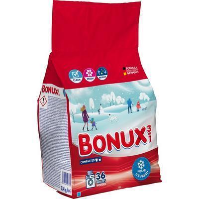 PRÁŠOK PRACÍ BONUX WHITE POLAR ICE FRESH 2.34kg 36PD