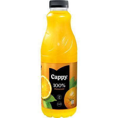 DŽÚS POMARANČ 100% 1l CAPPY PET VRATNÝ OBAL