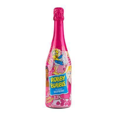 ŠAMPANSKÉ DETSKÉ ROBBY BUBBLE MALINA 0.75l