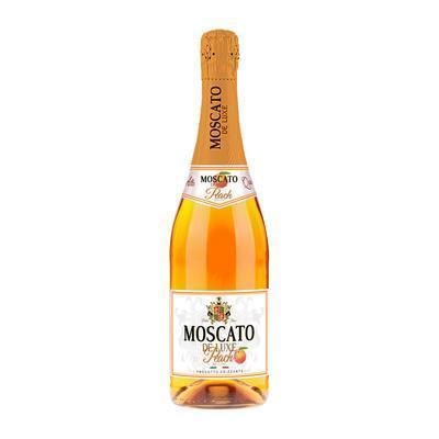 VÍNO ŠUMIVÉ MOSCATO DE LUXE PEACH BELLINI 0.75l
