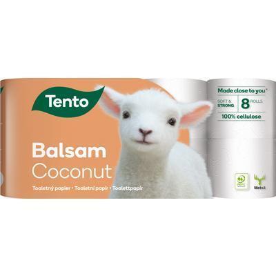 PAPIER TOALETNÝ TENTO BALSAM COCONUT 8ks 3-VRST.
