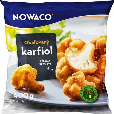 MRAZENÝ KARFIOL OBAĽOVANÝ 400g NOWACO