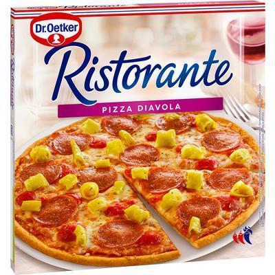 MRAZENÁ PIZZA DIAVOLA 350g RISTORANTE zár. 31.1.2026