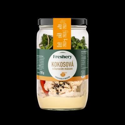ZMES NA POLIEVKU KOKOSOVÁ S KURACÍM MÄSOM 210g FRESHERY