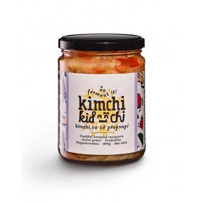 ZELENINA FERMENTOVANÁ KIMCHI KID-CHI BIELE NEPÁLIVÉ 490g