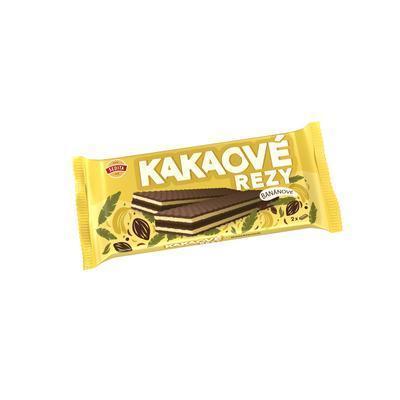 OBLÁTKY KAKAOVÉ REZY ČOKO - BANÁN 50g SEDITA