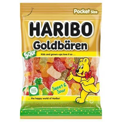 CUKRÍKY GOLDBÄREN SOUR 80g HARIBO