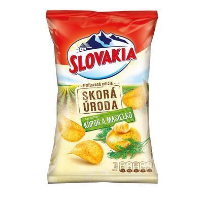 LUPIENKY SLOVAKIA CHIPS SKORÁ ÚRODA KÔPOR A MASIELKO 130g
