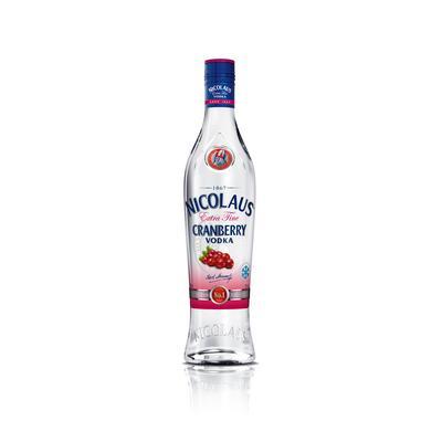 VODKA EXTRA FINE CRANBERRY 38% 0.7l NICOLAUS