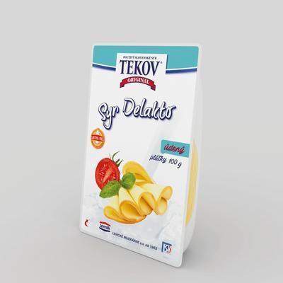 SYR DELAKTO PLÁTKY ÚDENÝ 100g TEKOV