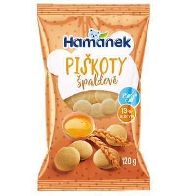 PIŠKOTY ŠPALDOVÉ 120g HAMÁNEK