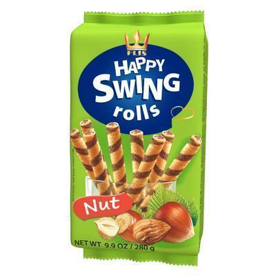 TRUBIČKY HAPPY SWING LIESKOVÝ ORIEŠOK 280g