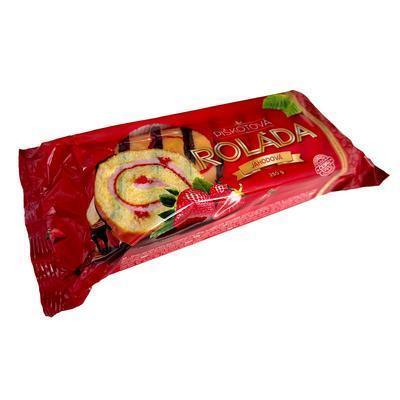ROLÁDA JAHODOVÁ ZDOBENÁ 250g