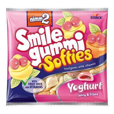 CUKRÍKY NIMM 2 SMILEGUMMI SOFTIES JOGHURT 90g
