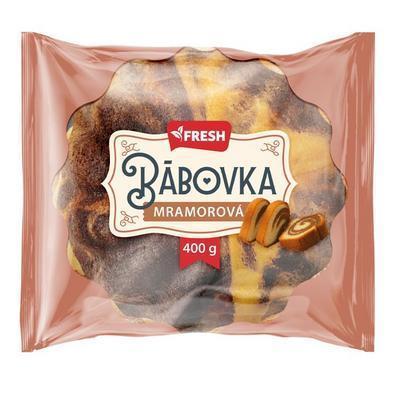 BÁBOVKA MRAMOROVÁ 400g FRESH