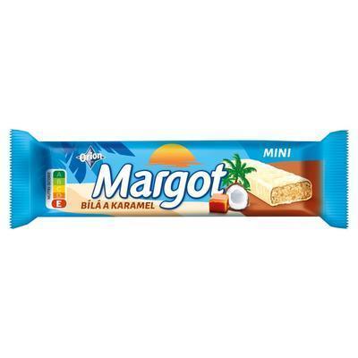 ČOKOLÁDA MARGOT BIELA A KARAMEL MINI 40g ORION