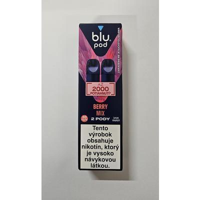 NÁPLŇ DO ELEKT. CIGARIET BLU BAR 2PODS BERRY MIX /A/ ITV