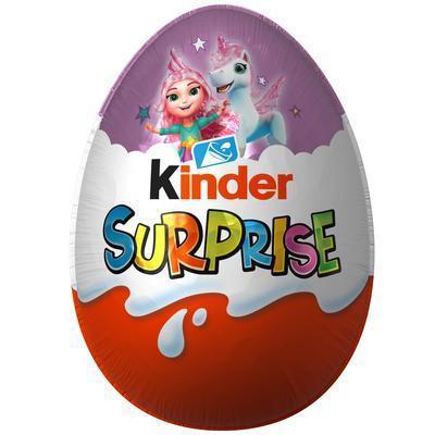 KINDER VAJÍČKO SURPRISE S PREKVAPENÍM 20g /RUŽOVÉ/