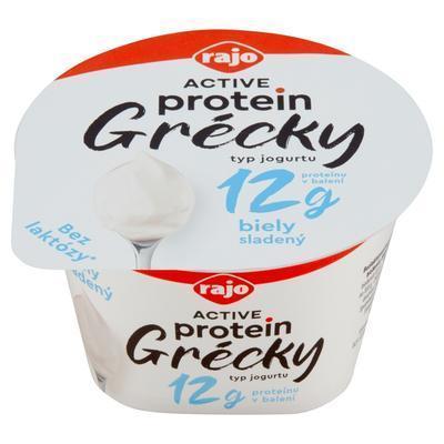 JOGURT PROTEIN GRÉCKY BIELY SLADKÝ 150g RAJO