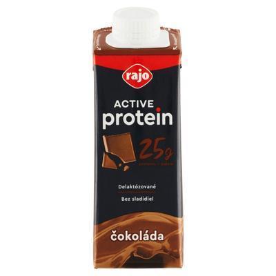 NÁPOJ JOGURTOVÝ PROTEIN MILK DRINK ČOKOLÁDA 0.25l RAJO