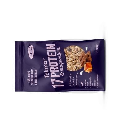 MUSLI 17PROTEIN ČOKOLÁDA & SLANÝ KARAMEL 200g TEKMAR