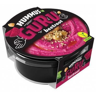 HUMMUS BEETROOT 180g GURU