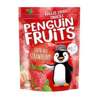 JAHODY BIO SUŠENÉ MRAZOM 10g PENGUIN BONITAS