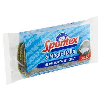DRÁTENKA SAPONÁTOVÁ MAGIC HALLO  6ks SPONTEX