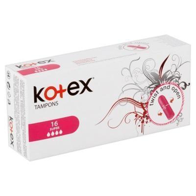 TAMPÓN KOTEX SUPER 16ks