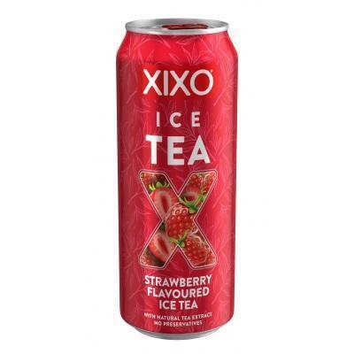 ČAJ ĽADOVÝ XIXO JAHODA 0.5l PLECH VRATNÝ OBAL