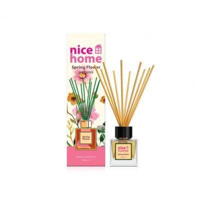 DIFUZÉR TYČINKOVÝ SPRING FLOWER 50ml NICE HOME