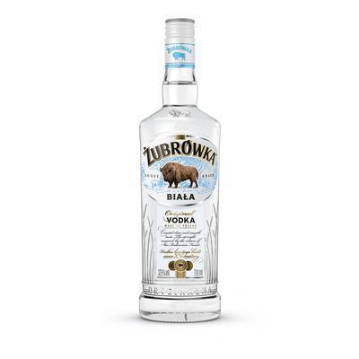 VODKA ZUBROWKA BIALA 37,5% 0.7l