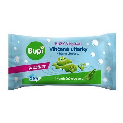 UTIERKY VLHČENÉ DETSKÉ BUPI SENSITIVE 56ks
