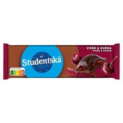 ČOKOLÁDA ŠTUDENTSKÁ PEČAŤ HORKÁ VIŠŇA 225g