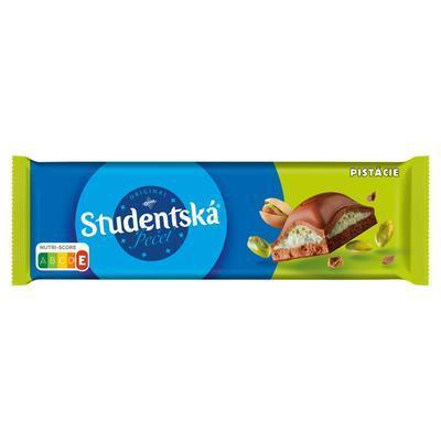 ČOKOLÁDA ŠTUDENTSKÁ PEČAŤ S PISTACIOVOU NÁPLŇOU 225g