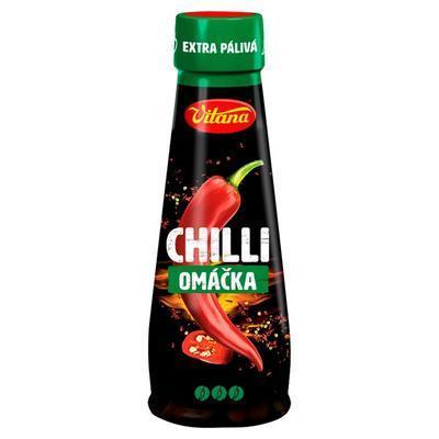 OMÁČKA CHILLI EXTRA PÁLIVÁ 180ml VITANA