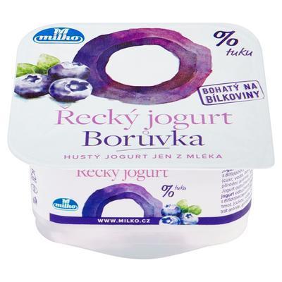 JOGURT GRÉCKY ČUČORIEDKA 140g MILKO
