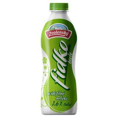 MLIEKO ACIDOFILNÉ FIDKO 3,6% 950g ZVOLENSKÝ