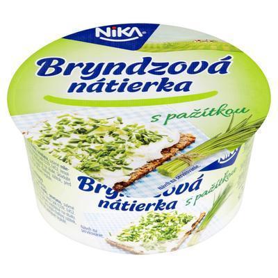 NÁTIERKA BRYNDZOVÁ S PAŽITKOU 130g NIKA
