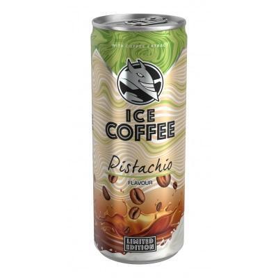 KÁVA ĽADOVÁ ICE COFFEE PISTACHIO HELL 0.25l PLECH