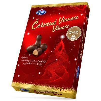 KOLEKCIA VIANOČNÁ MLIEČNA 430g ČERVENÁ FIGARO