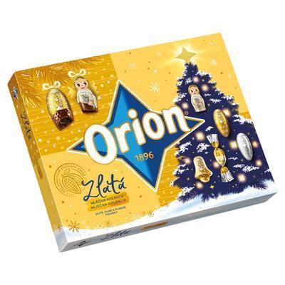 KOLEKCIA VIANOČNÁ RODINNÁ ZLATÁ 350g ORION