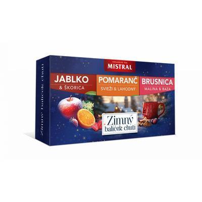 ČAJ DARČEK. BALENIE ZIMNÝ BALÍČEK CHUTÍ 120g MISTRAL