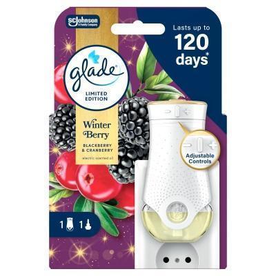 OSVIEŽOVAČ VZDUCHU GLADE ELECTRIC W25 WINTER BERRIES 1+20ml