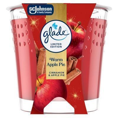 SVIEČKA VONNÁ GLADE CANDLE W25 WARM APPLE PIE 112g